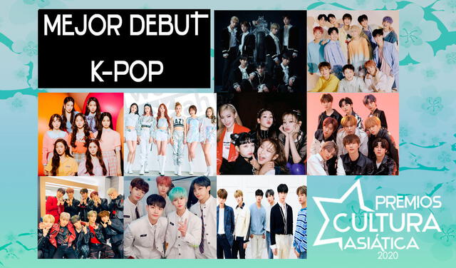 PCA 2020, Kpop, K-pop, grupo debut