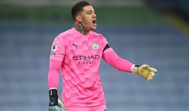 Ederson. Foto: Manchester City.