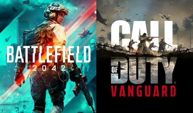 Battlefield 2042 y Call of Duty: Vanguard