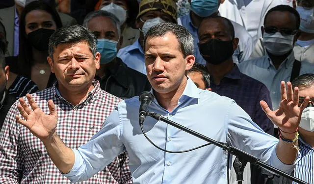 Freddy Superlano y Juan Guaidó sostienen que el resultado de Barinas puede extrapolarse a toda Venezuela, siempre y cuando haya "condiciones" para una elección presidencial. Foto: AFP