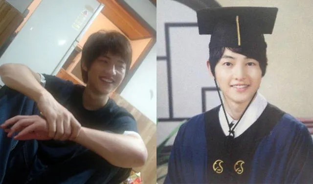 Song Joong Ki en sus años de universidad. Foto: Instiz