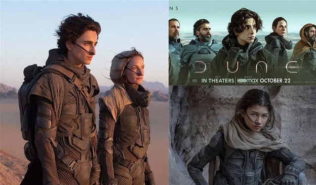 Dune tendrá su arribo tanto en cines como en HBO Max. Foto: composición/Warner Bros