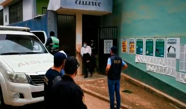 Alcalde de Callayuc fue arrestado por presuntos actos de corrupción. Foto: Captura de vídeo
