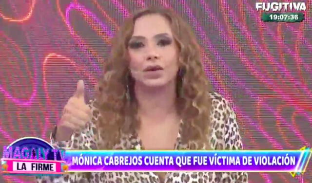 Mónica Cabrejos no revelará el nombre de su agresor: “Yo ya asumí que no hay justicia”