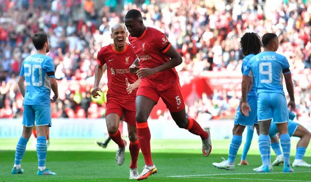 Liverpool gana al Manchester City y está asegurando su pase a la final de la FA Cup. Foto: EFE