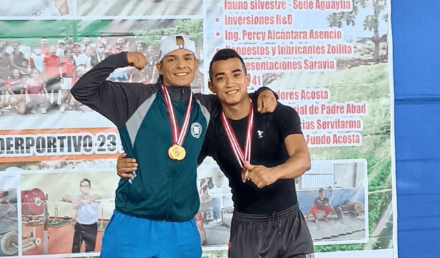 Jorge García Vegazo es campeón nacional de levantamiento de pesas en la categoría 61 kilogramos