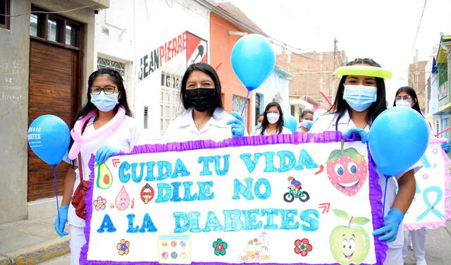 En Lambayeque se realizan jornadas de sensibilización a fin de prevenir más casos de diabetes (Geresa).