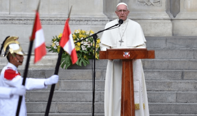El papa Francisco visitó Perú en 2018
