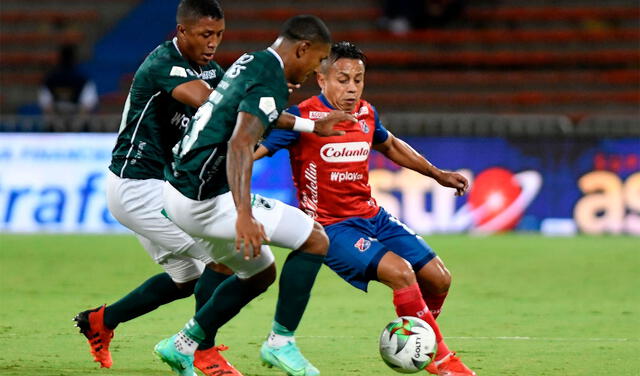 Deportivo Cali venció en su llave a Independiente Medellín con un global de 5-3. Foto: Dimayor
