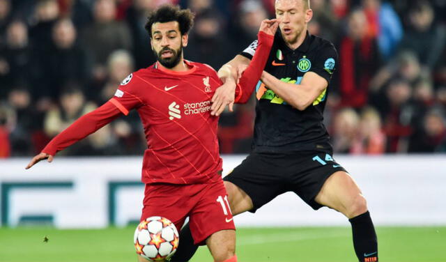 Reds y neroazurros se enfrentan en Anfield por la vuelta de los octavos de final. Foto: EFE