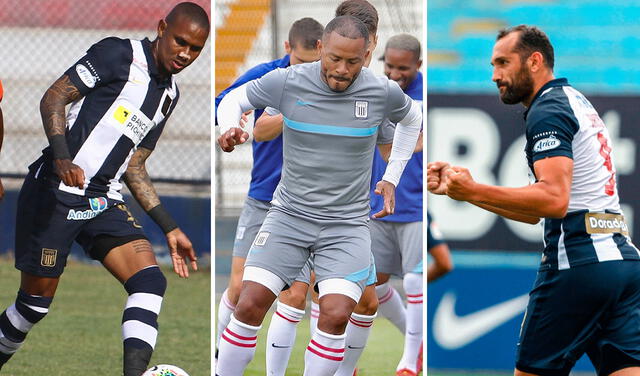 De los tres delanteros (Rodríguez, Aguirre y Barcos) solo el 'Pirata' lleva goles en esta Liga 1. Foto: composición/FPF/Alianza Lima