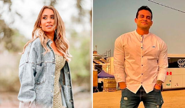 Ethel Pozo expresó su malestar por haber inventado imágenes de Christian Domínguez junto a Giuliana Rengifo. Foto: composición Ethel Pozo, Christian Domínguez/Instagram.