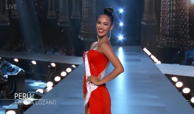 Romina Lozano en Miss Universo 2018