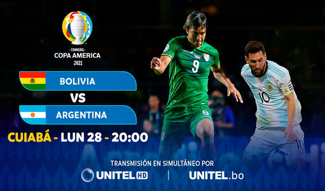 Unitel se encargará de transmitir el Bolivia vs. Argentina por señal abierta en este primer país. Foto: unitelbolivia/Facebook