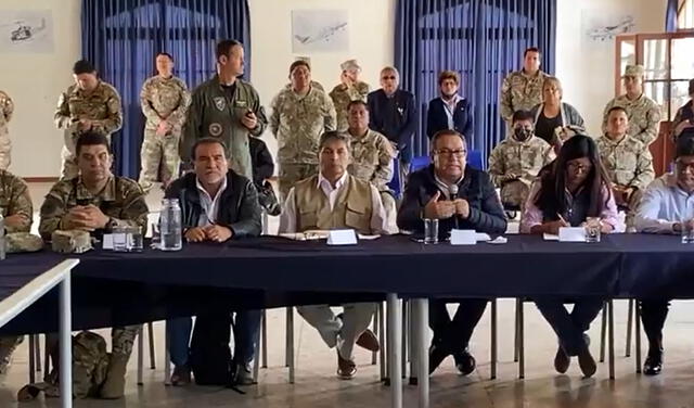 Ministros llegaron a Arequipa. Foto: La República