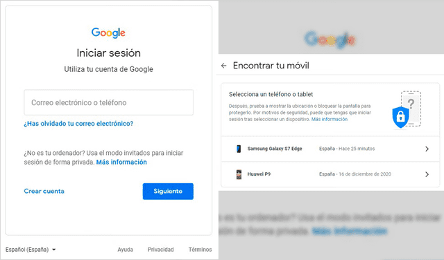 Sigue estos pasos para activar el rastreo de Google. Foto: Captura de pantalla