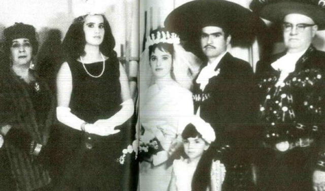 Vicente Fernández y María del Refugio Abarca Villaseñor se casaron el 27 de diciembre de 1963. Foto: Vicente Fernández/Instagram