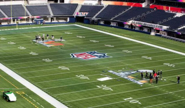 Rams y Bengals disputarán la Super Bowl 2022 en el SoFi Stadium. Foto: EFE