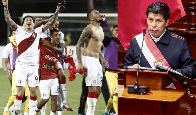 Pedro Castillo envío un nuevo mensaje de agradecimiento a la selección peruana. Foto: Presidencia / Grupo La República (Marco Cotrina)
