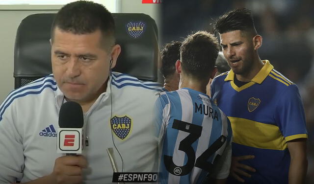 Juan Román Riquelme habló sobre la presencia de Carlos Zambrano dentro de Boca Juniors. Foto: composición LR/captura ESPN/AFP