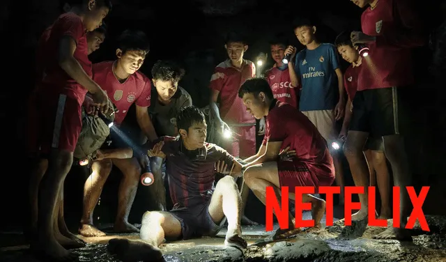 Rescate en una cueva en Tailandia, Netflix