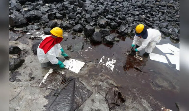 Fueron aproximadamente 6.000 barriles de petróleo derramados en el mar de Ventanilla. Foto: Carlos Contreras/La República