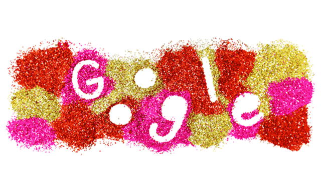 Google doodle San Valentín