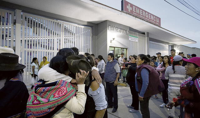 Los heridos. Según información del sector Salud, en Ayacucho aún hay 26 personas internadas por el paro del 15 de diciembre.