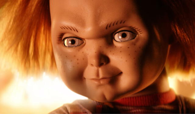 Chucky, la serie: la nueva apariencia del muñeco diabólico. Foto: captura propia.