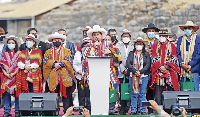 Segunda reforma agraria: Pedro Castillo en Sacsayhuamán