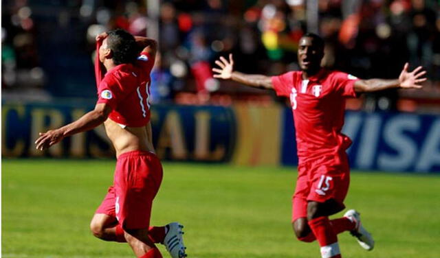 Perú empató 1-1 ante Bolivia en su visita a La Paz en el 2013. Foto: Ovación.