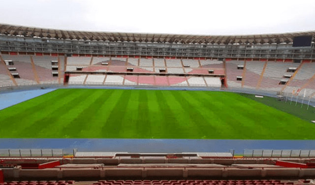 Estadio Nacional luce en óptimas condiciones. Foto: IPD