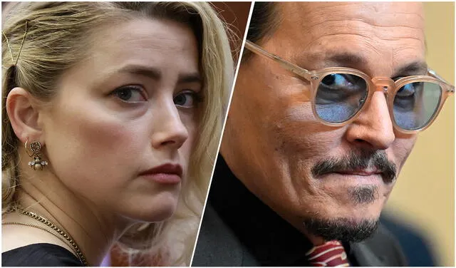 Johnny Depp y Amber Heard, su juicio llegó a su fin este 1 de junio de 2022. Foto: composición/ AFP