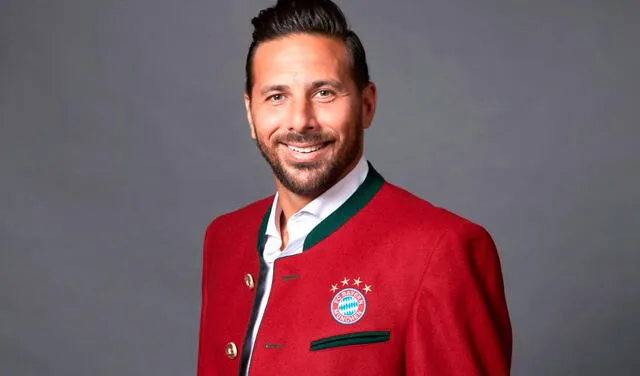 El actual embajador del Bayern Múnich, Claudio Pizarro, acaba de cumplir 42 años. Foto: Prensa Bayern Múnich