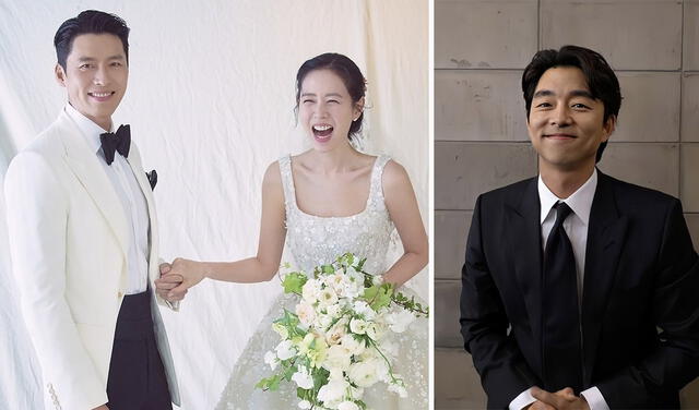 Hyun Bin y Son Ye Jin: famosos actores fueron vistos por la prensa local. Fotos: VAST/referencial de Naver