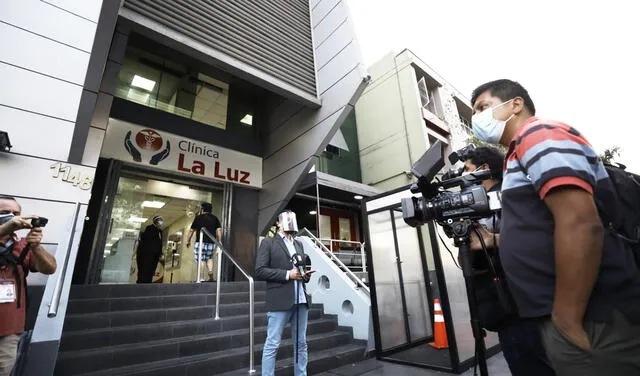 Pedro Castillo se encuentra en Clínica La Luz. Foto: Aldair Mejía/La República