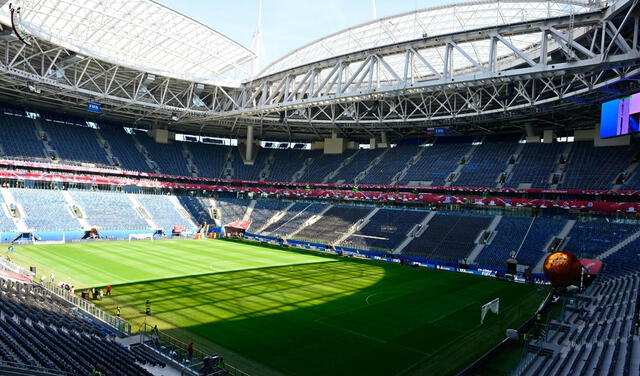 El Estadio Krestovski fue una de las sedes del Mundial Rusia 2018. Foto: EFE