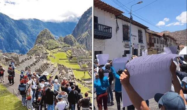 Cusco: agencias ofrecen ingreso a Machu Picchu, pero no cuentan con boletos. Foto: composición LR/La República/referencial/captura de TV Noticias Online - Quillabmba - Cusco