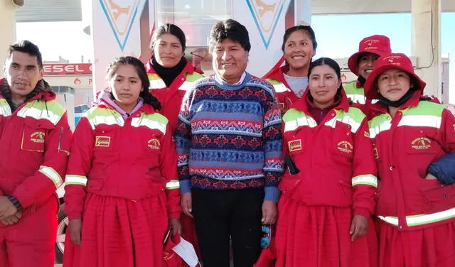 Morales rumbo a Puno. Foto: difusión