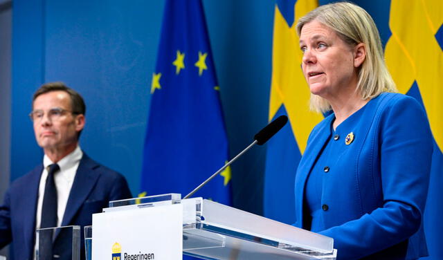 Suecia podría presentar su solicitud en coordinación con Finlandia. Foto: EFE