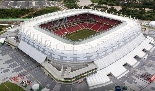 Estadio Arena Pernambuco de Recife. Foto Lanik do Brasil: