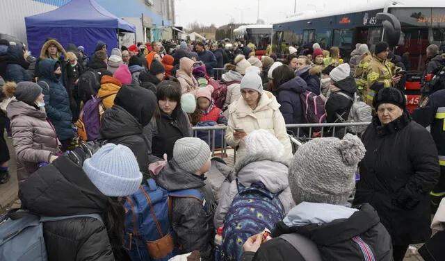 Invasión de Rusia dejó más de 1,36 millones de refugiados ucranianos