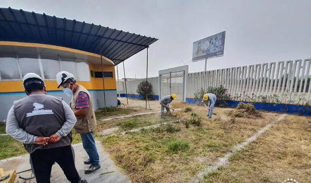 Planta se terminará de construir el próximo 14 de mayo. Foto: Municipalidad de Punta Hermosa