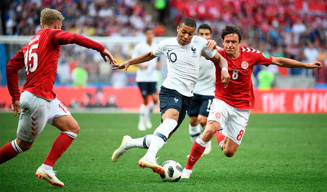 Francia volverá a verse las caras con Dinamarca en un mundial después de Rusia 2018