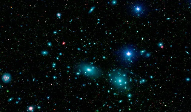 La extensión del Cúmulo de Coma recién se descubrió en 1950 por los astrónomos | Foto: NASA
