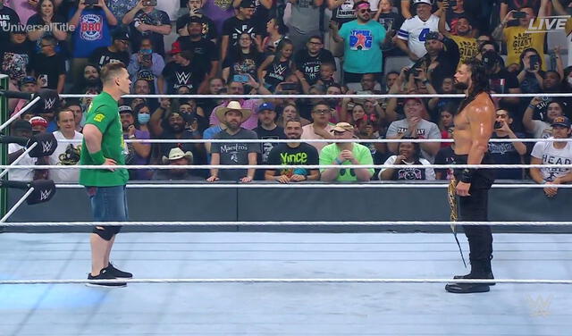 WWE Money in the Bank 2021: John Cena reaparece y reta a Roman Reigns