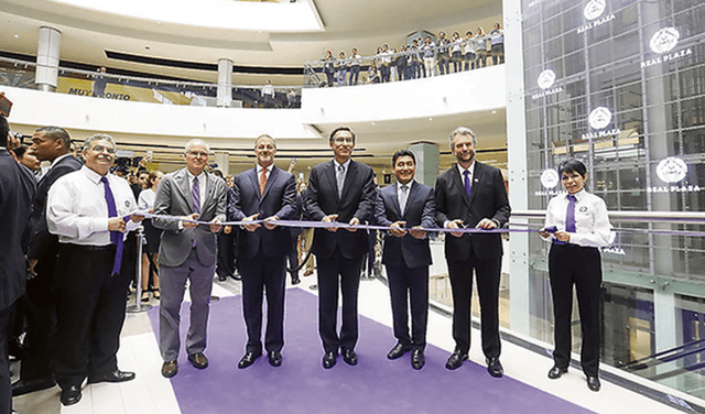 Carlos Rodríguez-Pastor inauguró el Real Plaza Puruchuco en noviembre de 2019