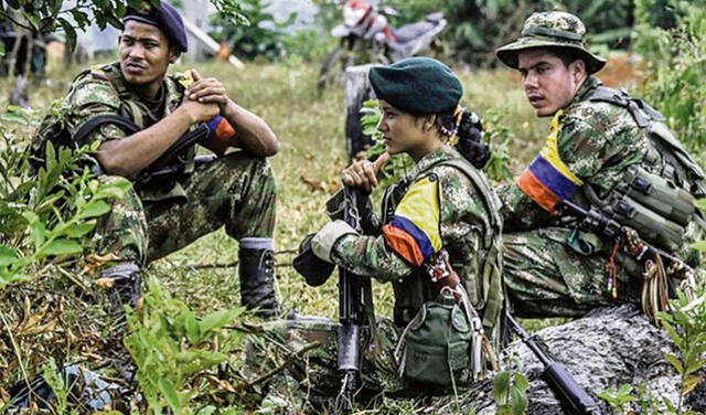 Desmovilizados. Exguerrilleros de las FARC en el 2016. Foto: difusión