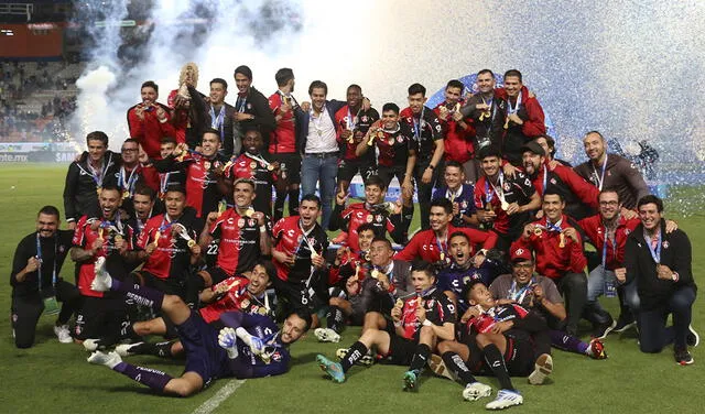 Atlas es por tercera vez en su historia campeón de la Liga MX. Foto: AFP
