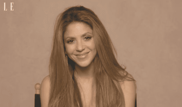 Shakira brindó una entrevista a la revista ELLE tras su separación con Gerard Piqué. Foto: Captura de ELLE